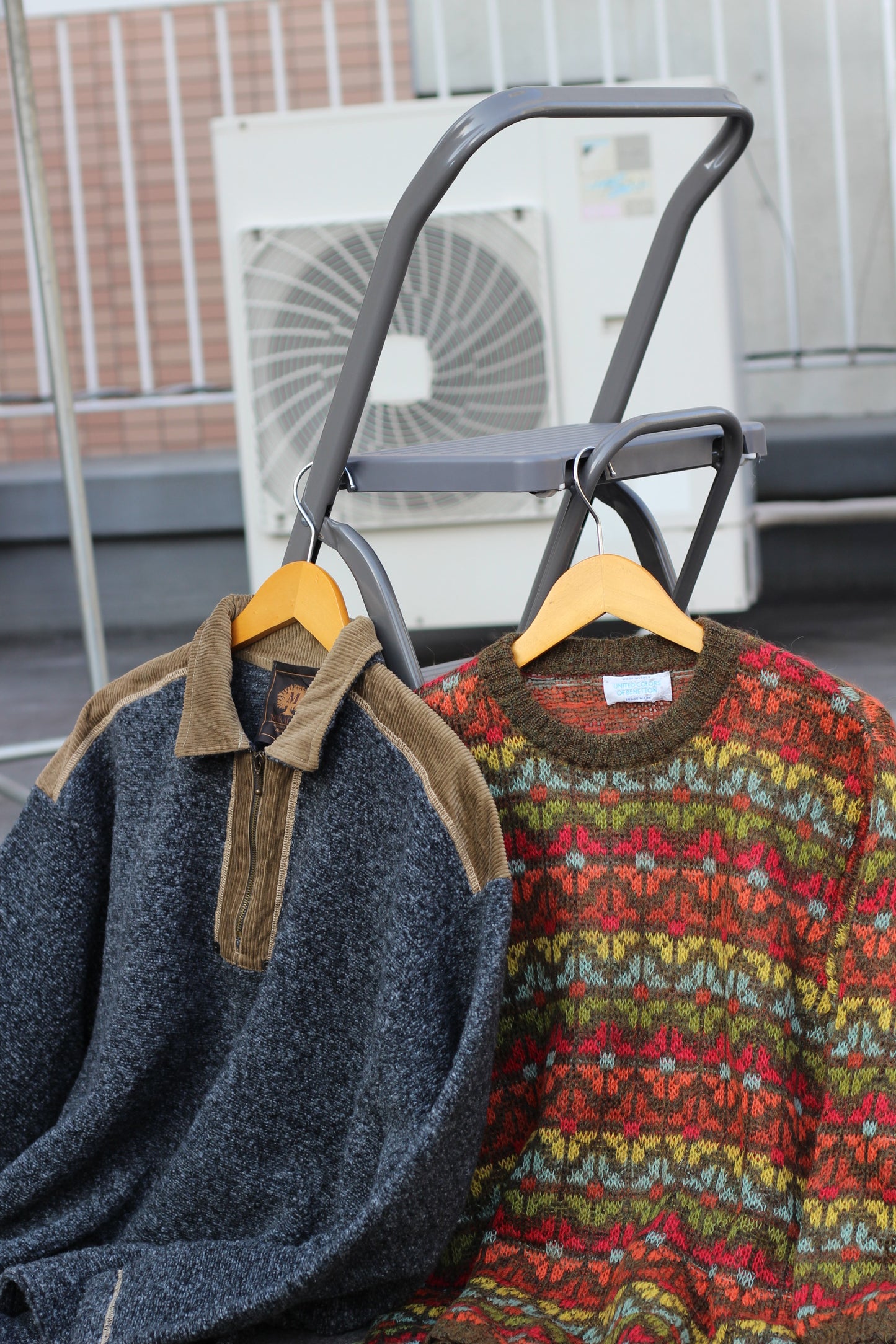 Men's Vintage Made In Italy Mohair & Half-Zip Knit x2点