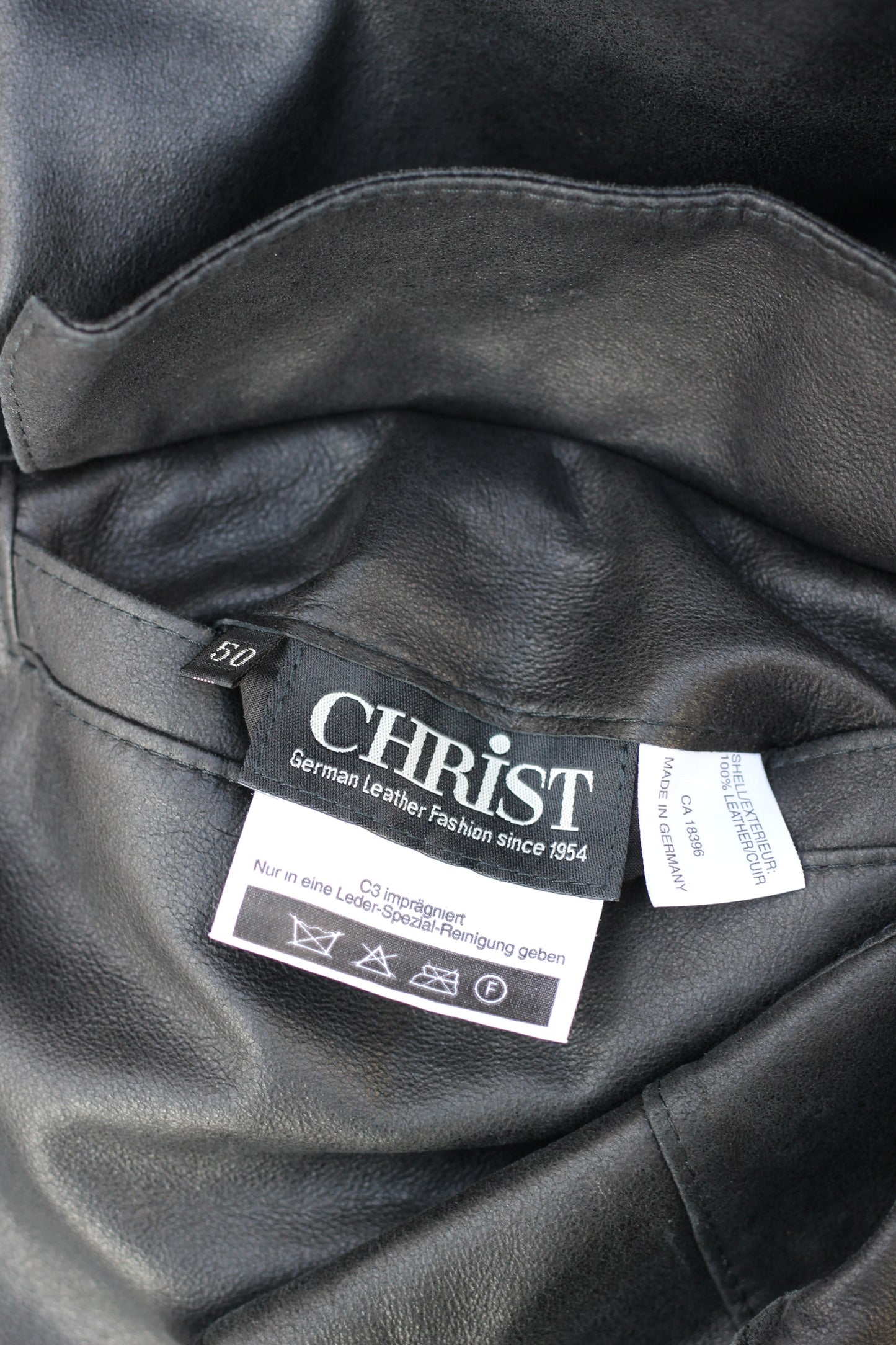 Men's Importe Vintage Leather Jacket x3点