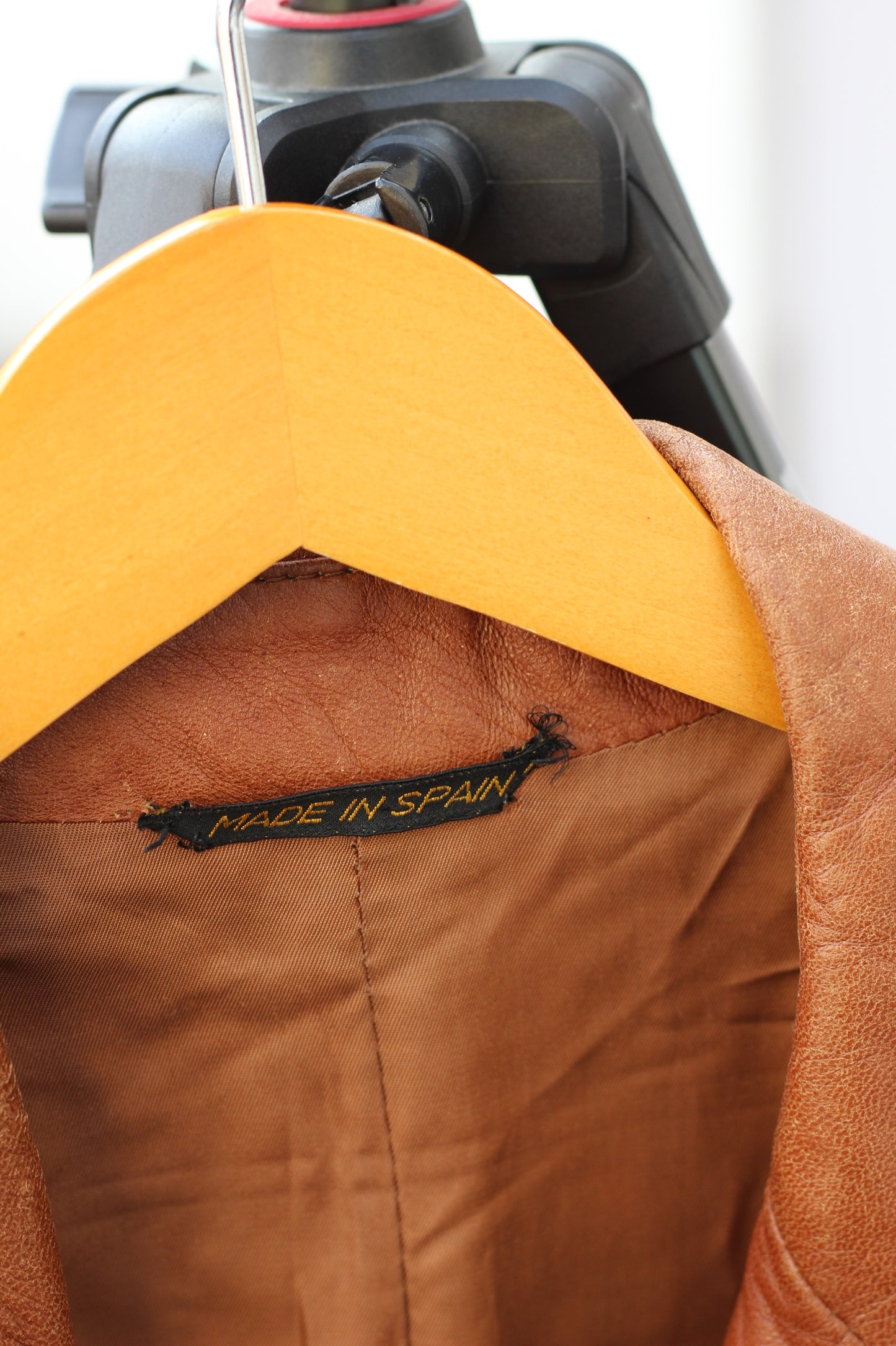 Men's Vintage Spanish Leather Jackets & Coats x3点