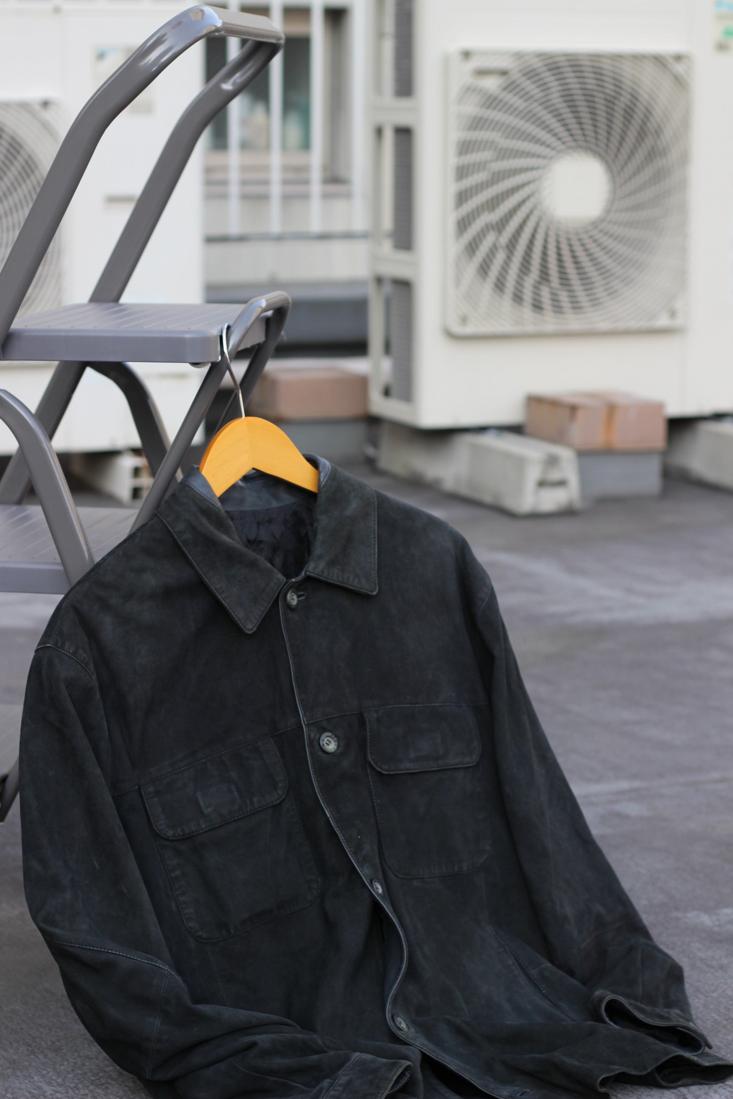 Men's Vintage Spanish Leather Jackets & Coats x3点