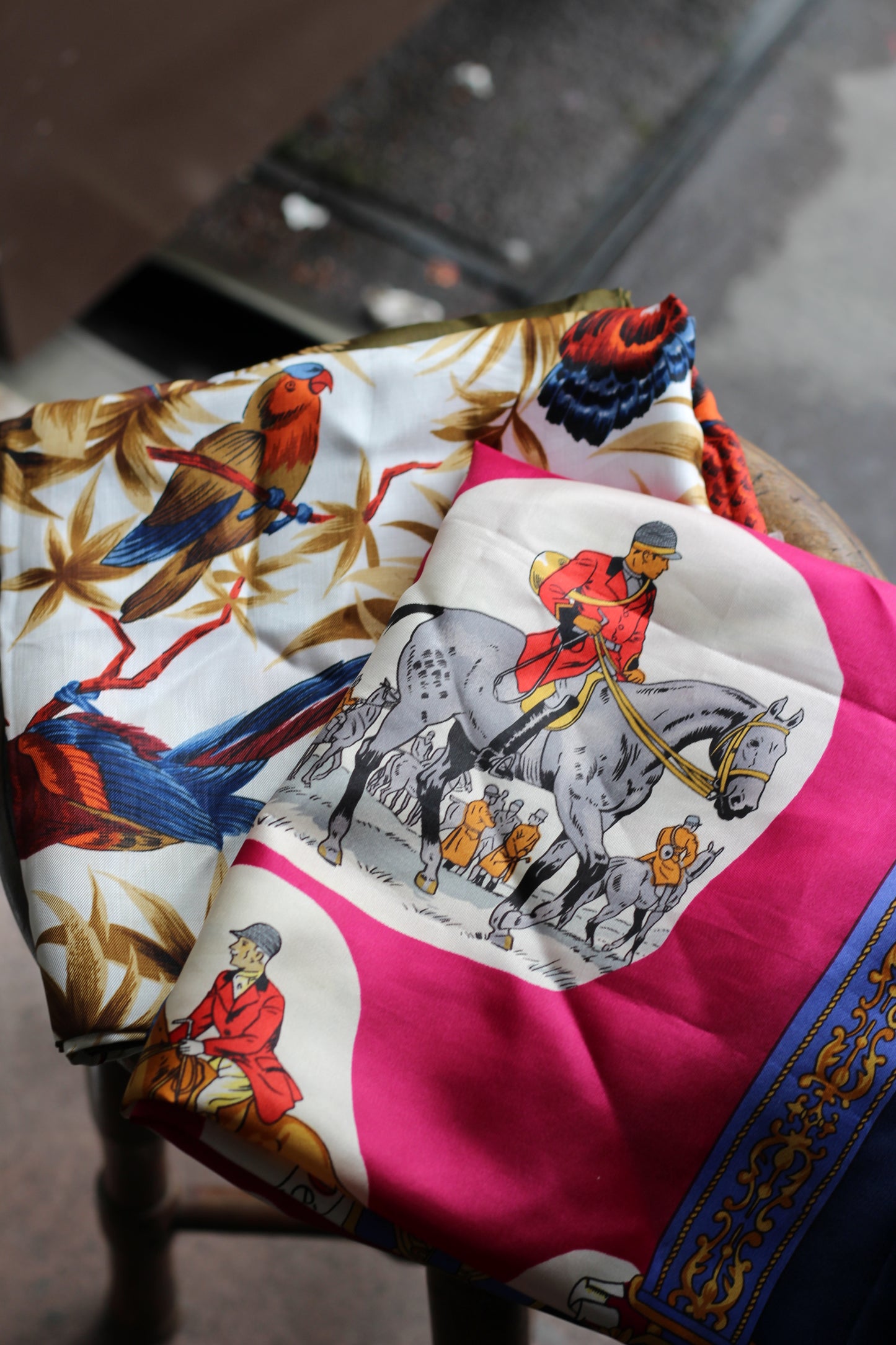 Animal Design Scarf x4点