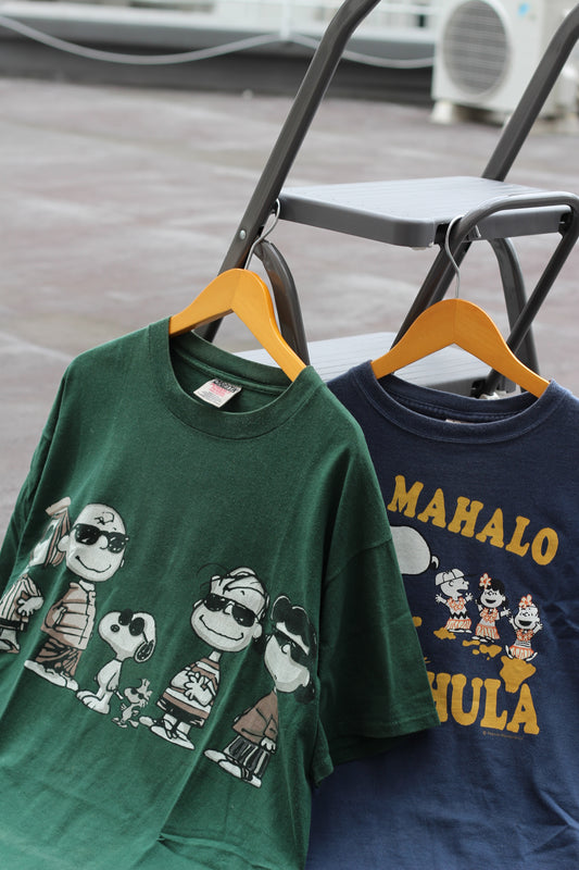 90's Made In USA PEANUTS SNOOPY T-Shirt set x2点