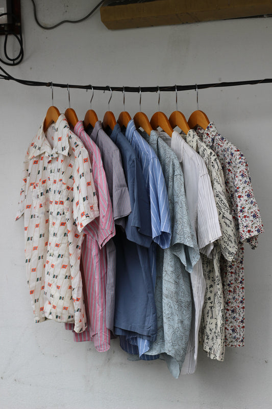 Men's Old DC Brand Design Short Sleeve Shirt x9点
