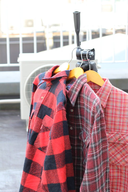 Men's Vintage Flannel Shirt x6点