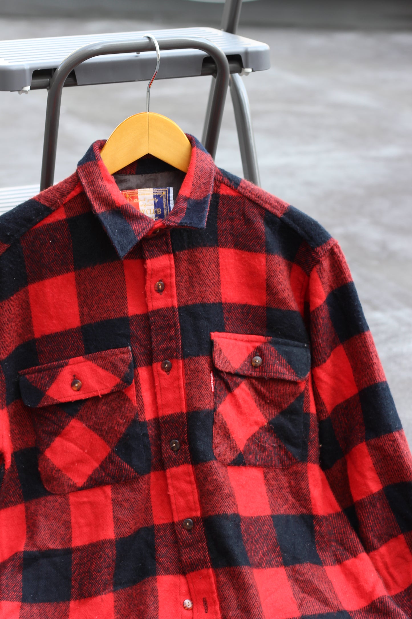 Men's Vintage Flannel Shirt x6点