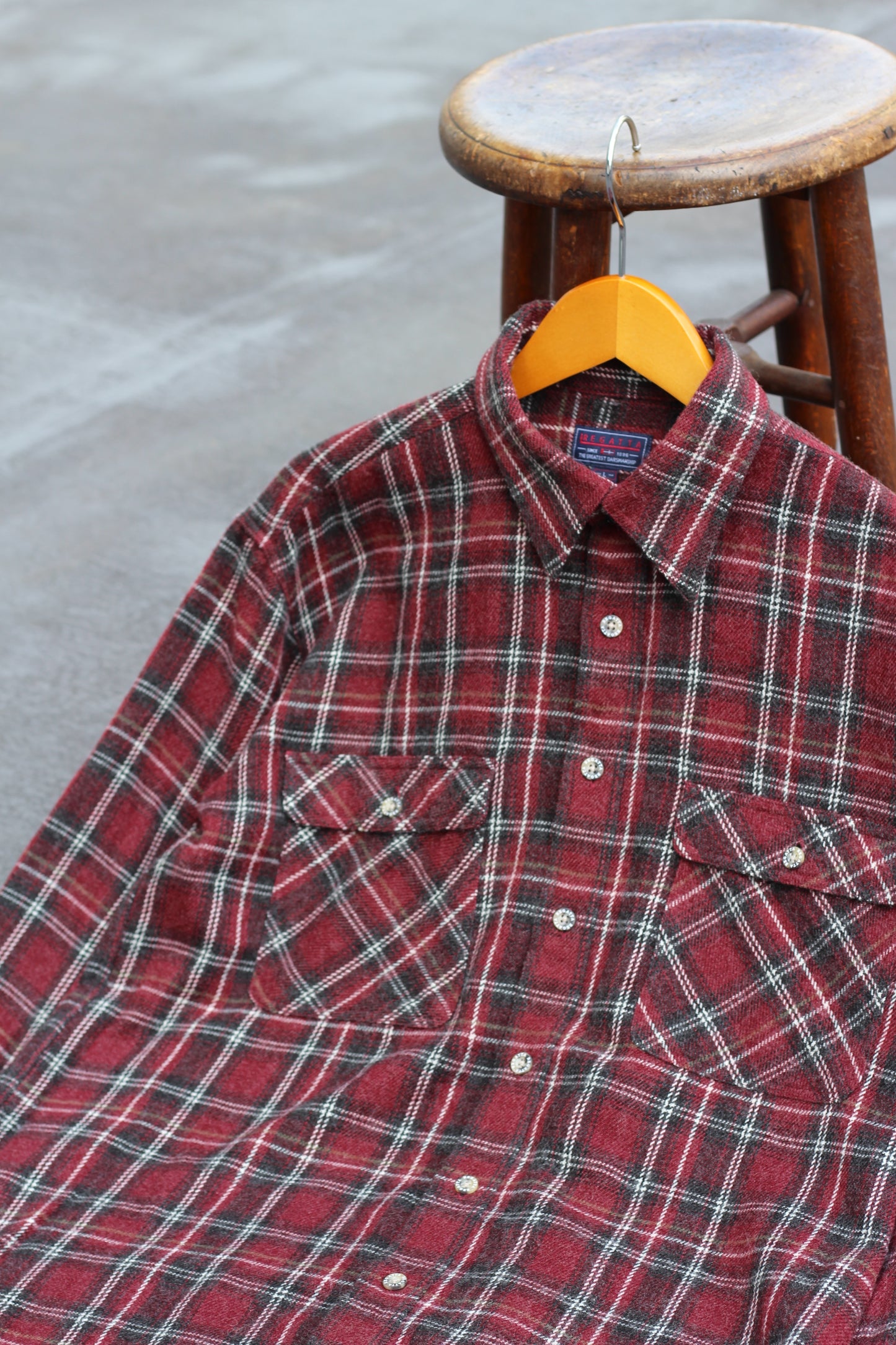 Men's Vintage Flannel Shirt x6点