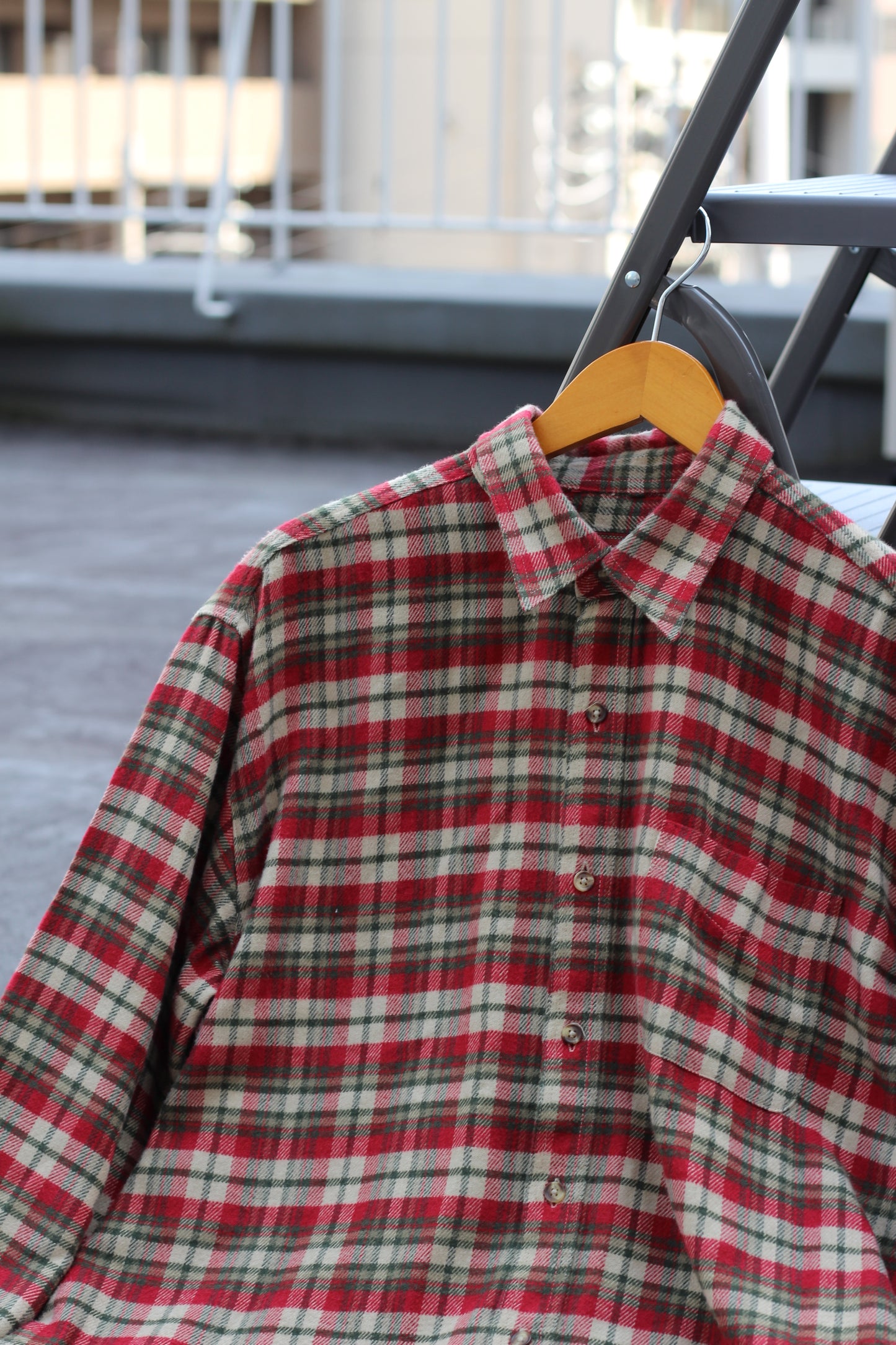 Men's Vintage Flannel Shirt x6点