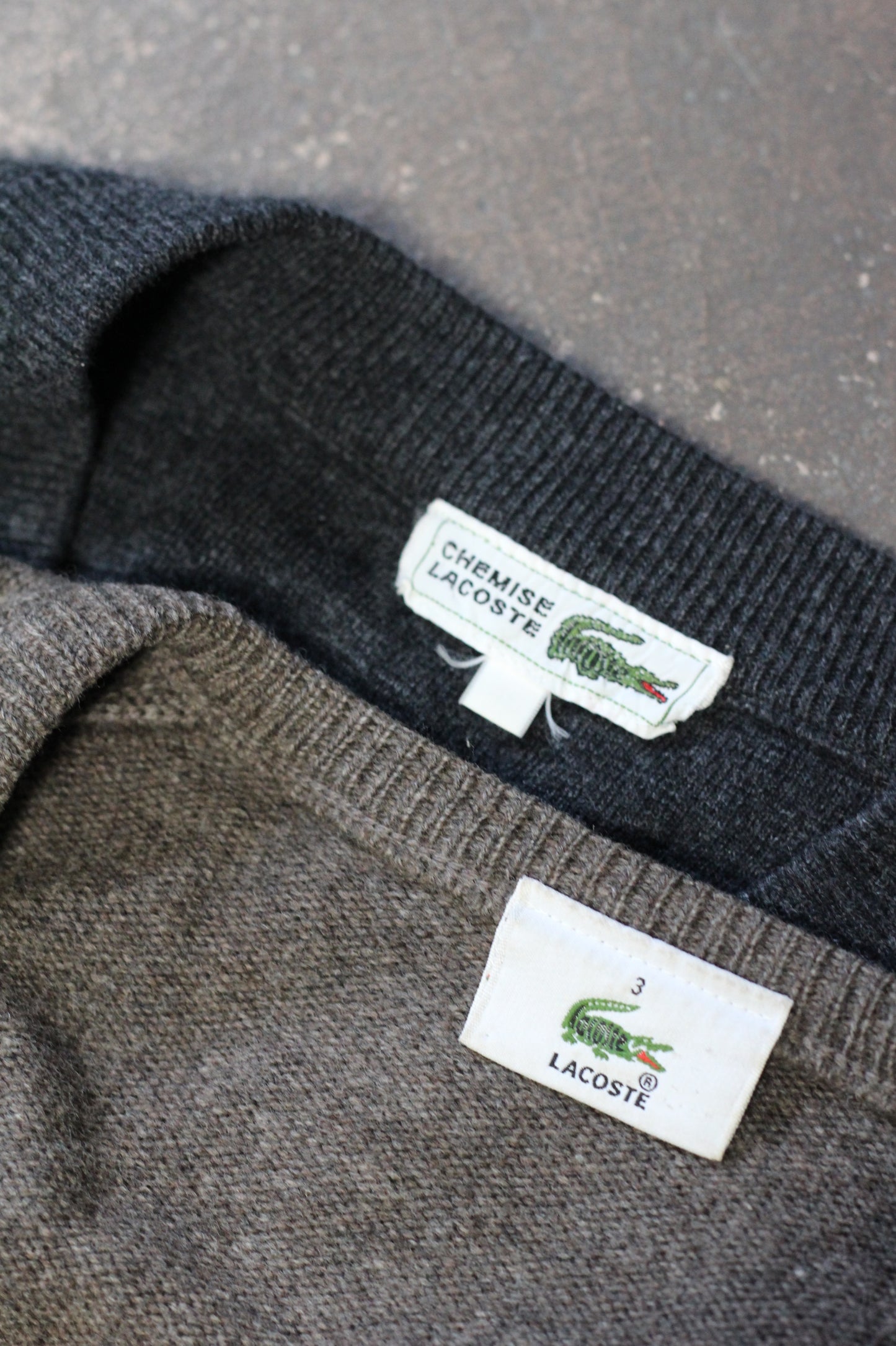 Lacoste Vneck Knit x2点