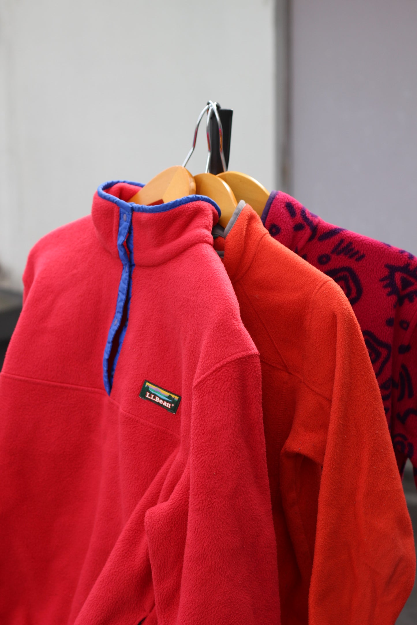 L.L.Bean Fleece & Nylon Vest x4点