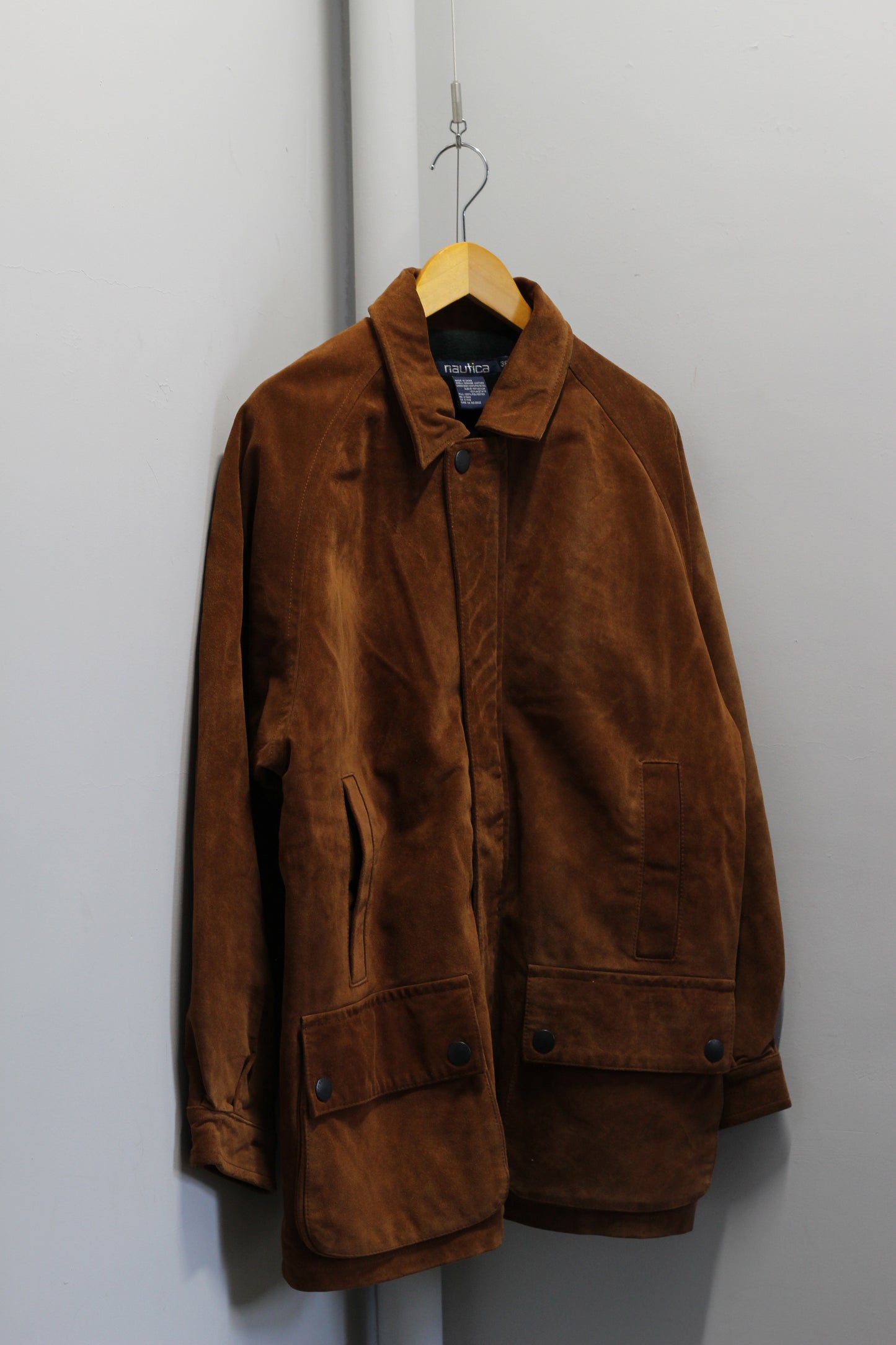 90’s Vintage Nautica Suede Jacket&Sweatshirt x2点