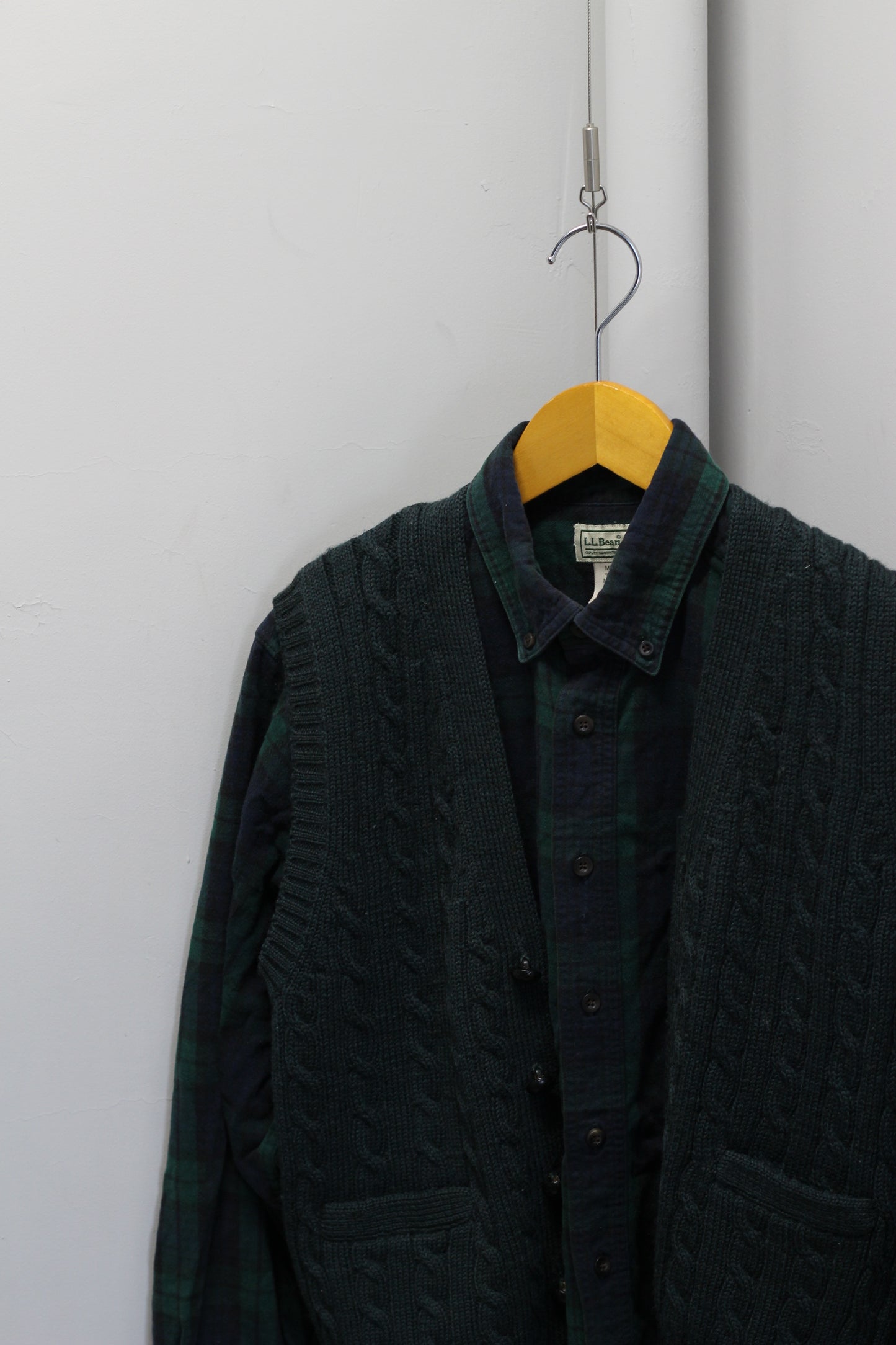 90-00’s Vintage L.L.bean Check Shirts&Vest x2点