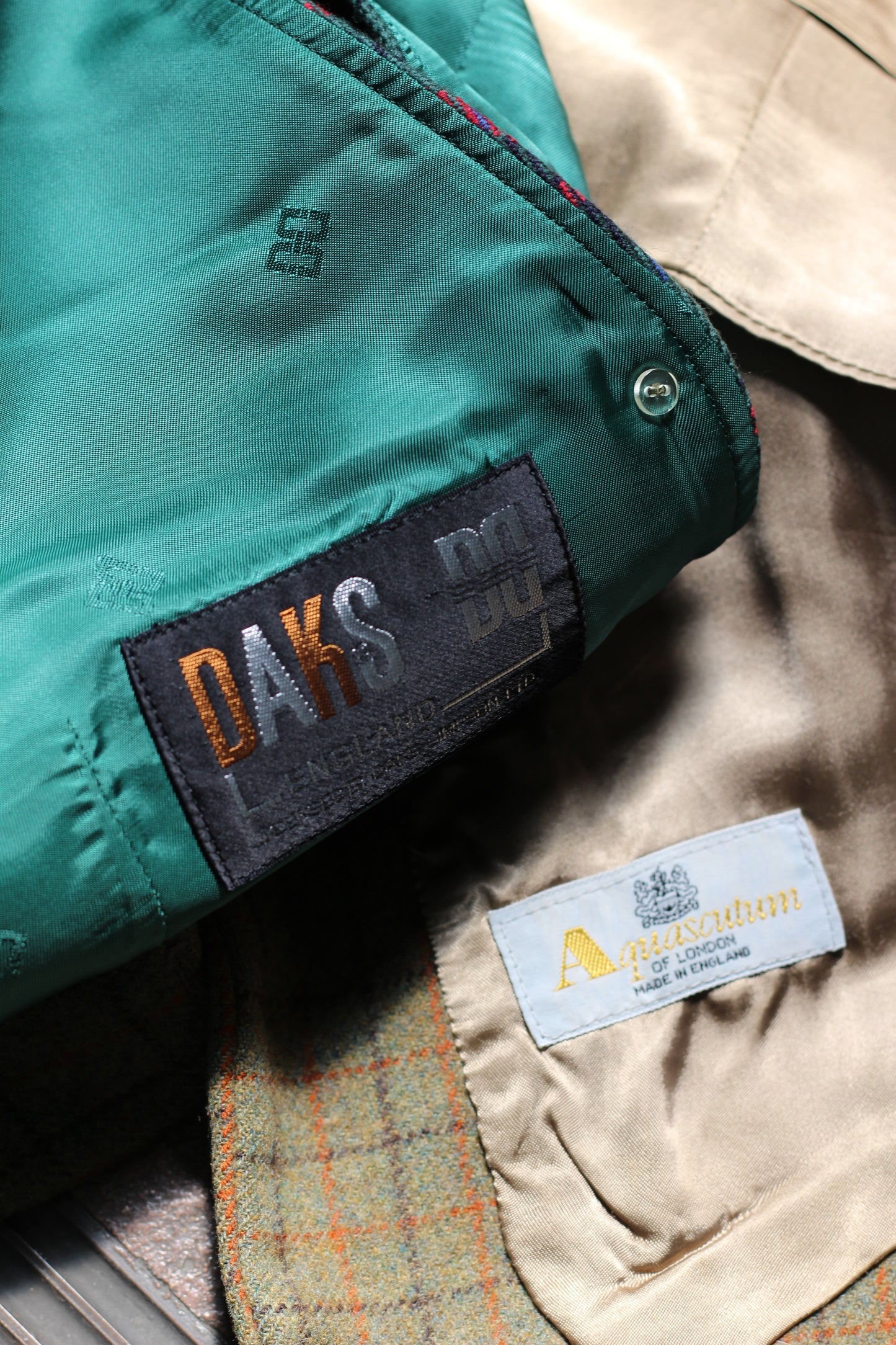Aquascutum & DAKS Trad Style Vest x2点