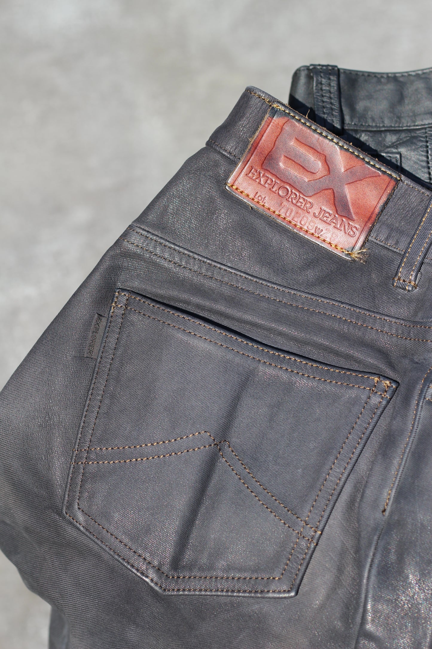 Men's Vintage&KUSHITANI Leather Pants x2点