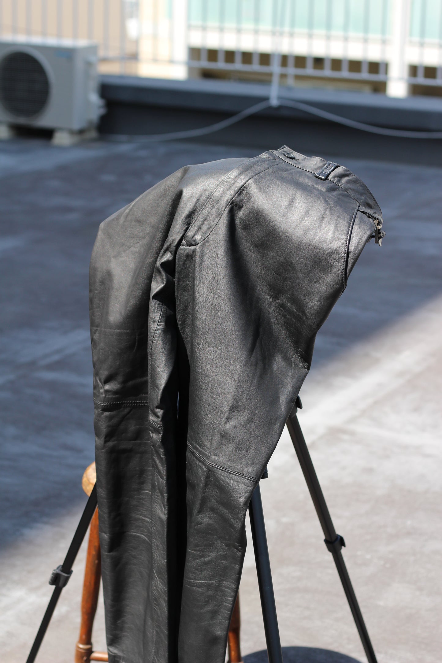 Men's Vintage&KUSHITANI Leather Pants x2点