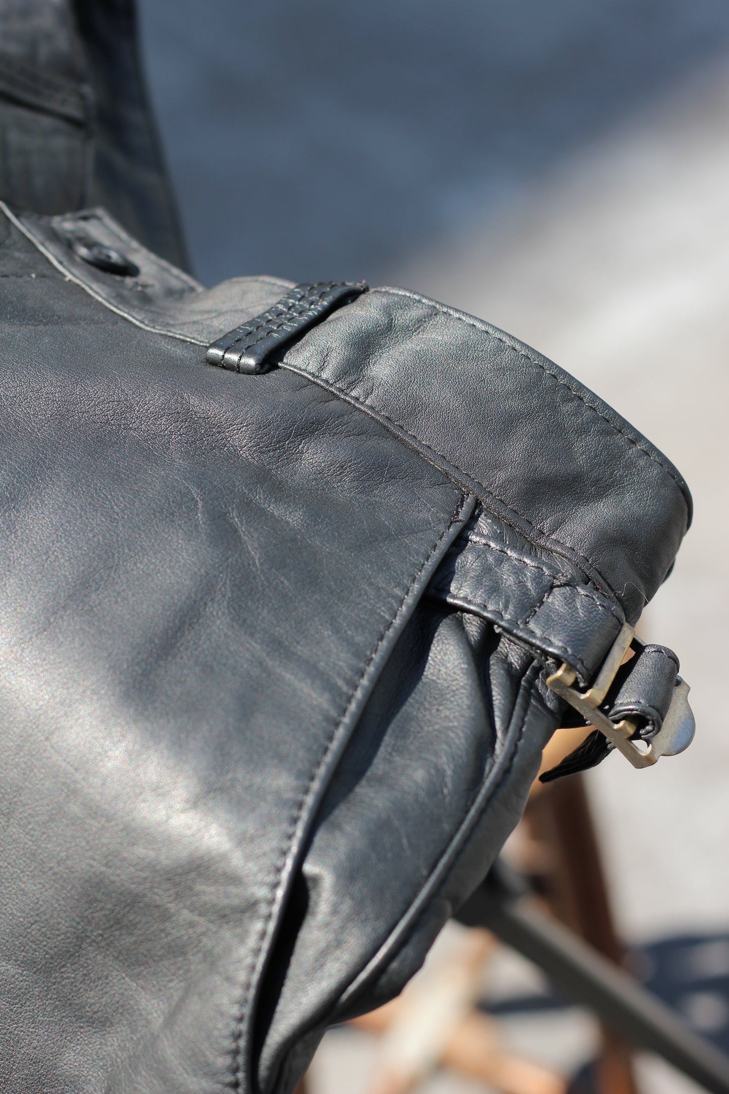 Men's Vintage&KUSHITANI Leather Pants x2点