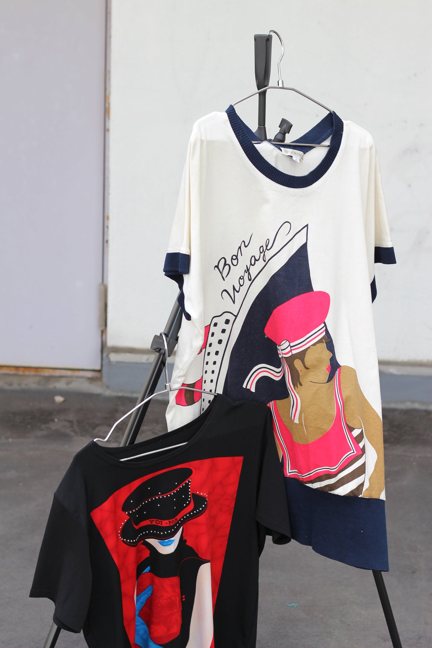Women's Japan Vintage Design Short-Sleeve T-Shirt & Summer Knit Bulk x50点