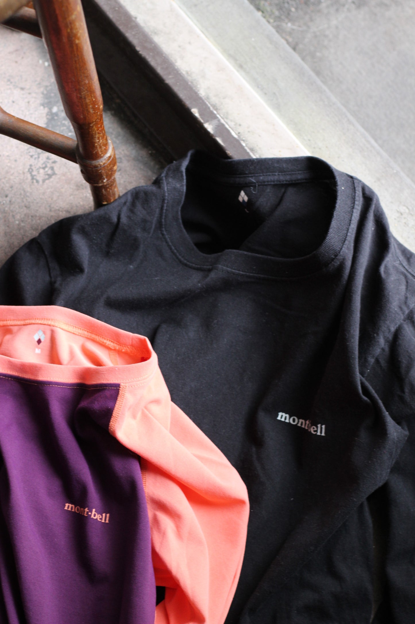 mont-Bell Long-Sleeved Top x3点