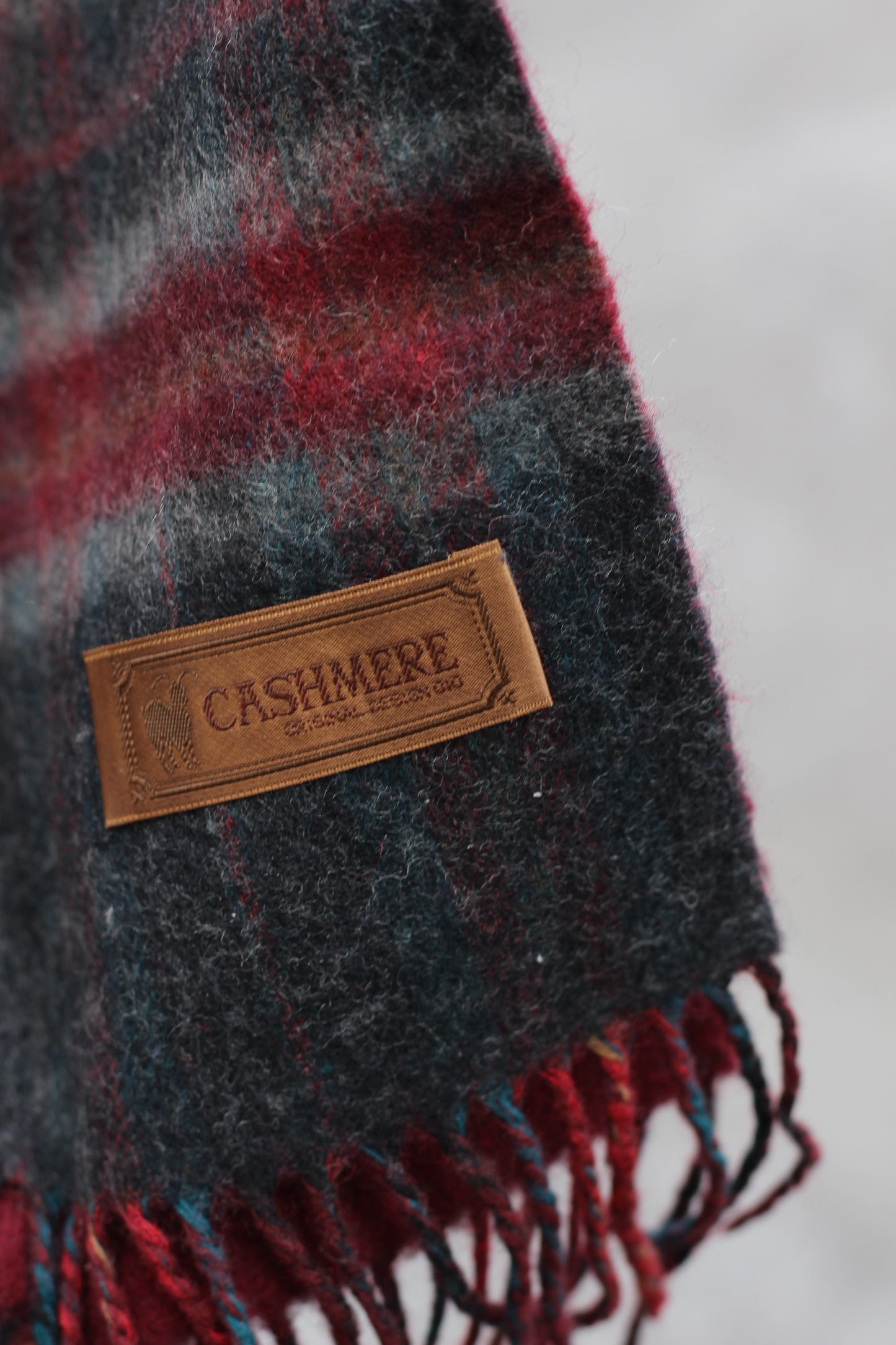 100% Cashmere Color Muffler x6点