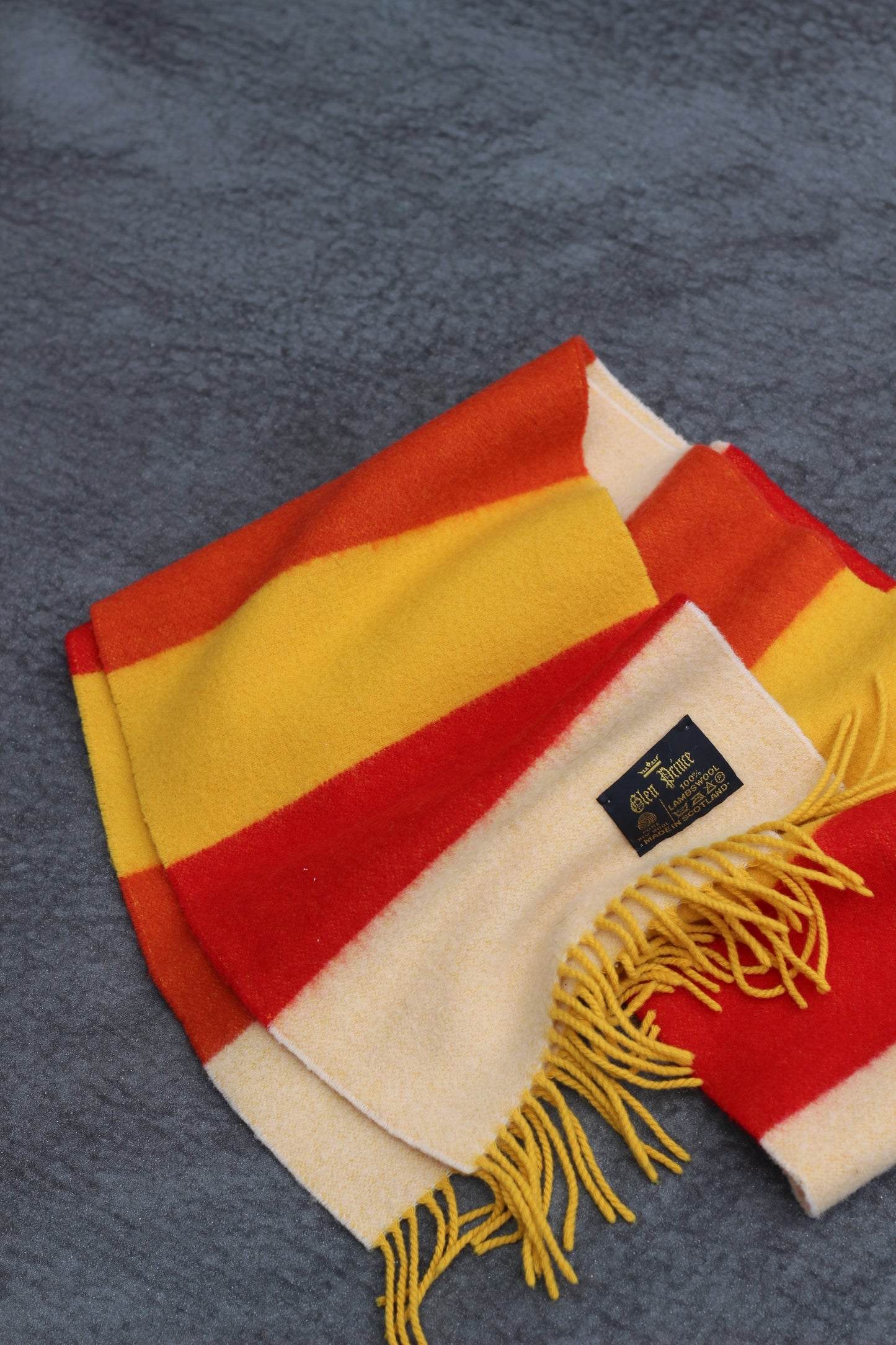 Made In Scotland & England Cashmere & Wool Muffler x4点