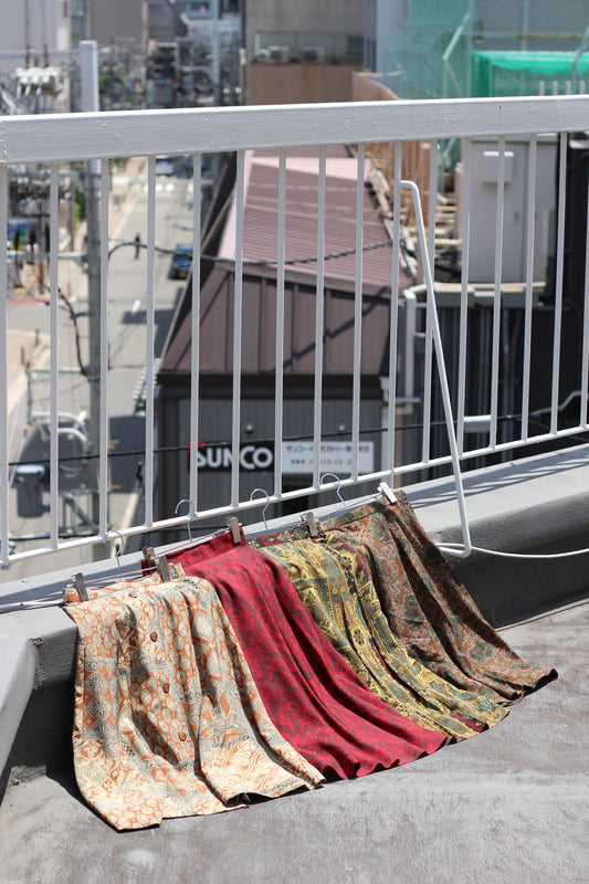 Vintage Design Pattern Skirt x4点