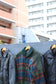 Men's Vintage Short Leather Jacket x4点
