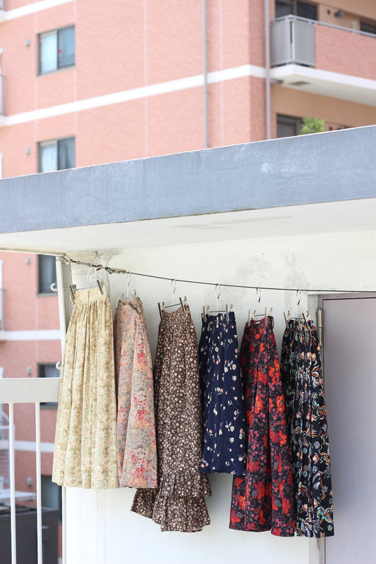 Vintage Floral Skirt x6点