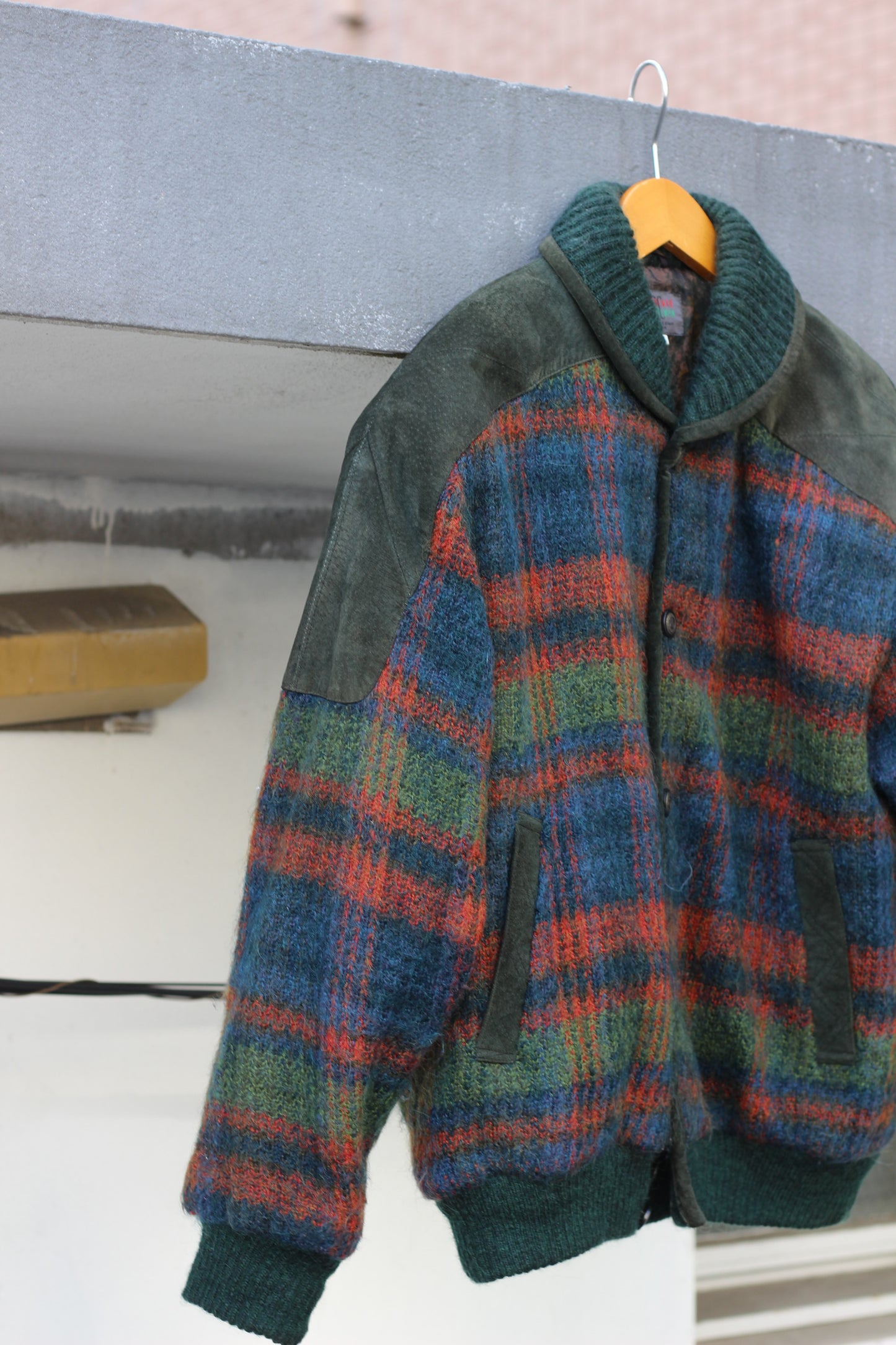 Men's Vintage Short Leather Jacket x4点