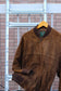 Men's Vintage Brown Short Leather Jacket x3点