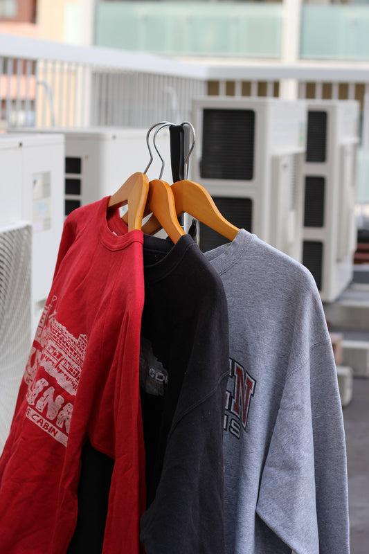 90-00's Made In USA Printe Sweatshirt set x3点