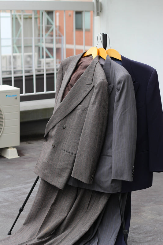 Men's High Grade Double Suit Set up x3点