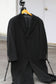 Men's 100% Cashmere Black Long Coat x5点