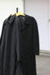 Men's 100% Cashmere Black Long Coat x5点