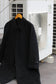 Men's 100% Cashmere Black Long Coat x5点