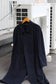 Men's 100% Cashmere Navy Coat x3点