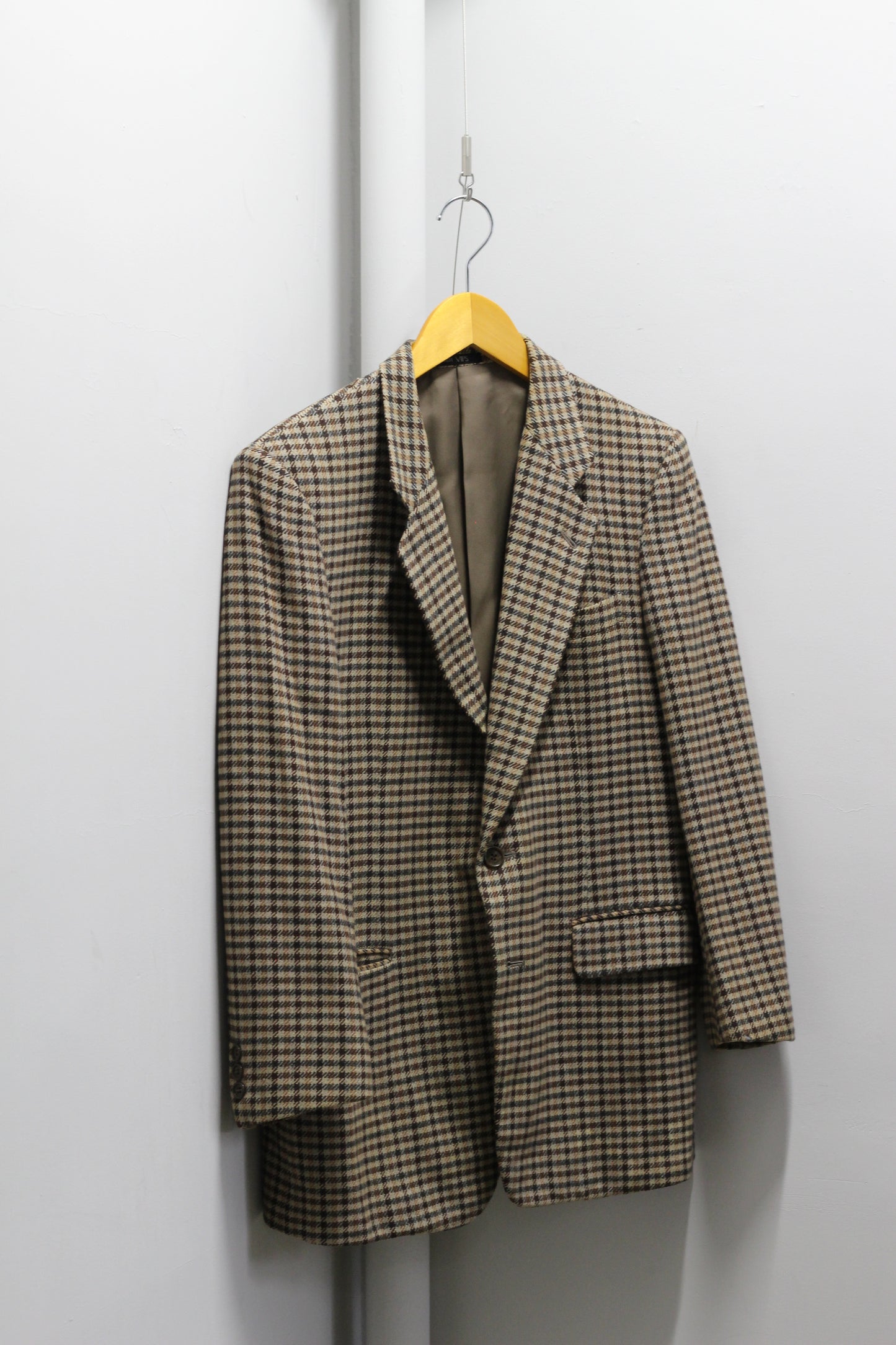 Men's Cashmere Mix Houndstooth Tailored Jacket x2点