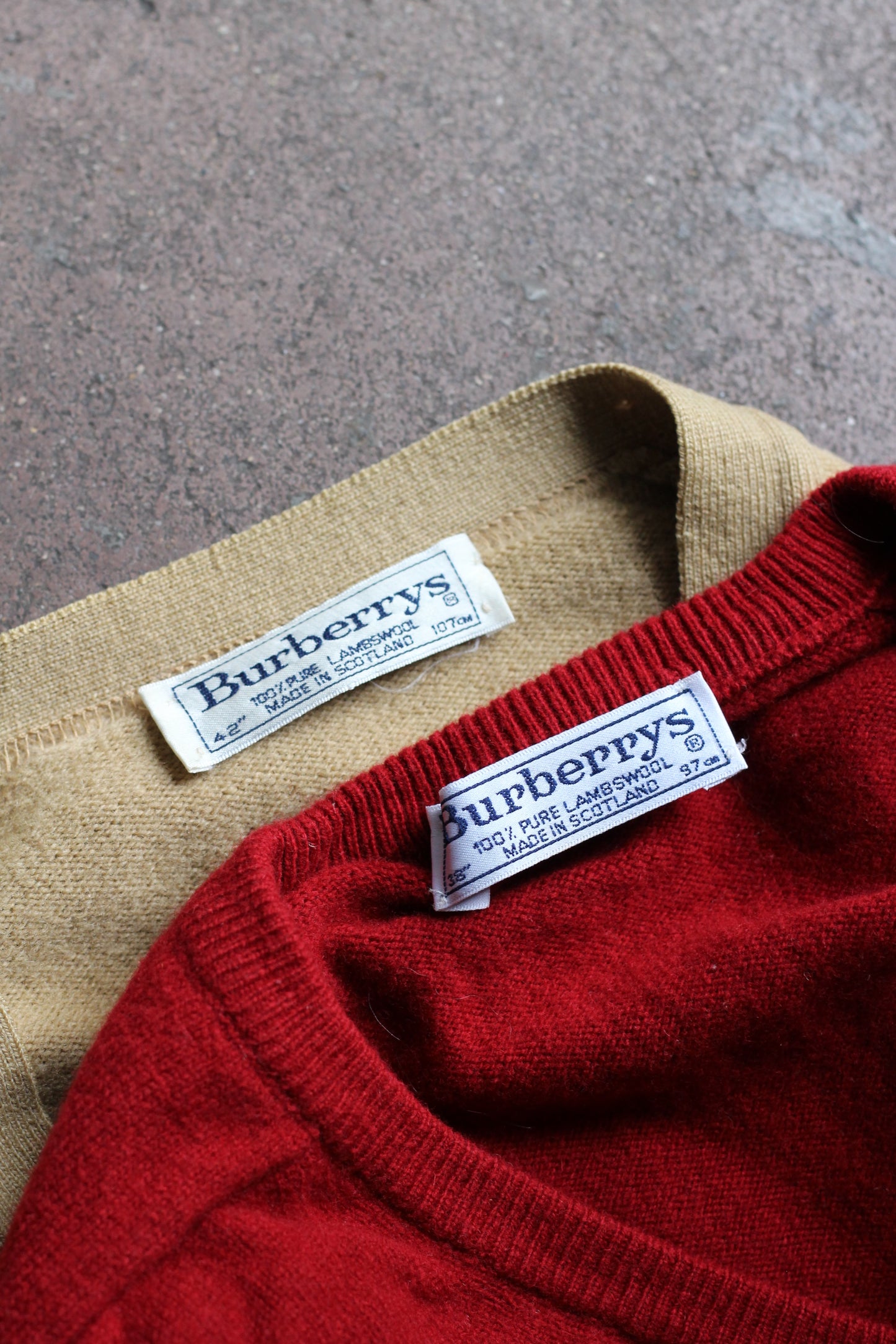 90's Vintage Burberrys Knit x2点