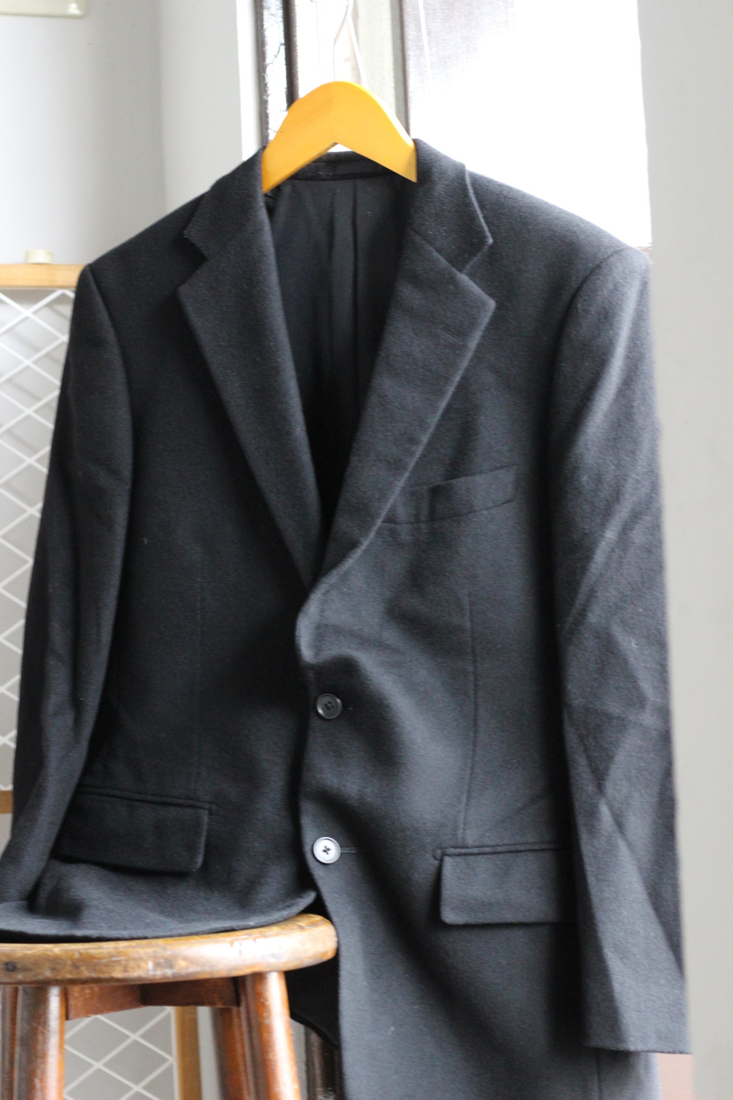 Men's 100% Cashmere Tailored Jacket x3点