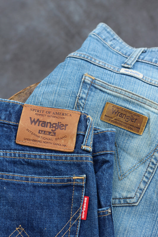 90-00's Wrangler Denim Pants set x2点