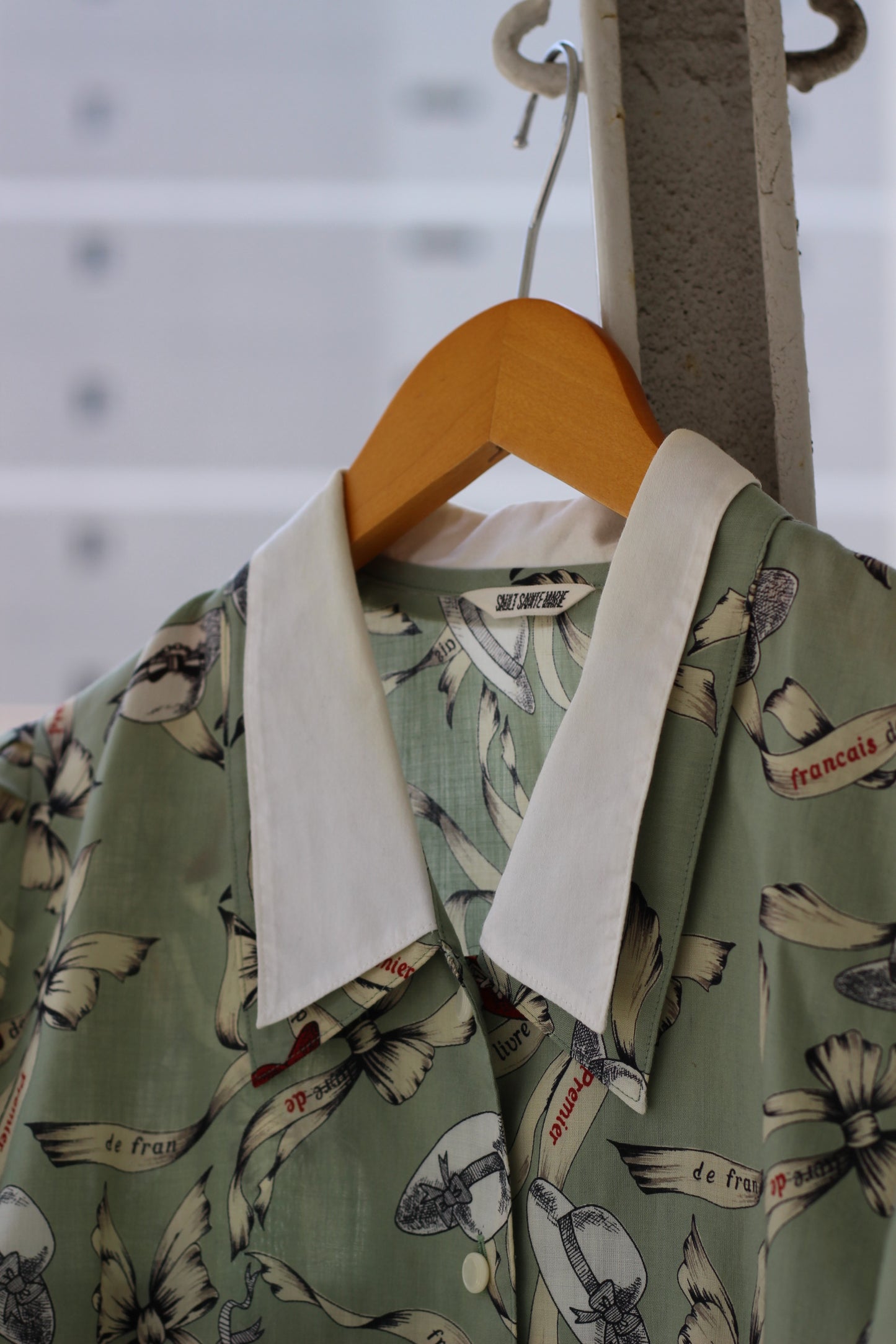 Vintage Design Short Sleeve Blouse x9点