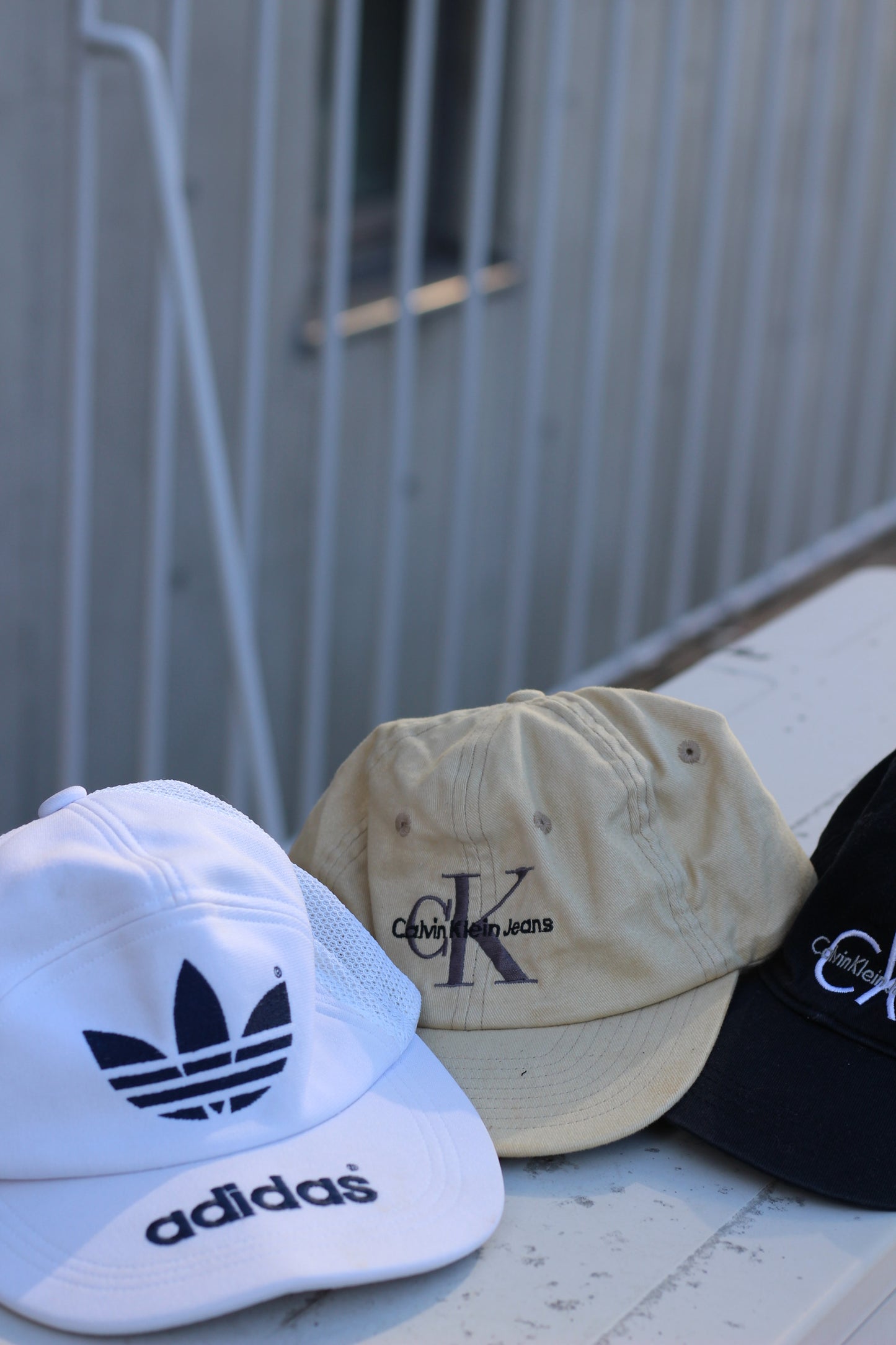 Adidas & Calvin Klein Logo Cap x3点