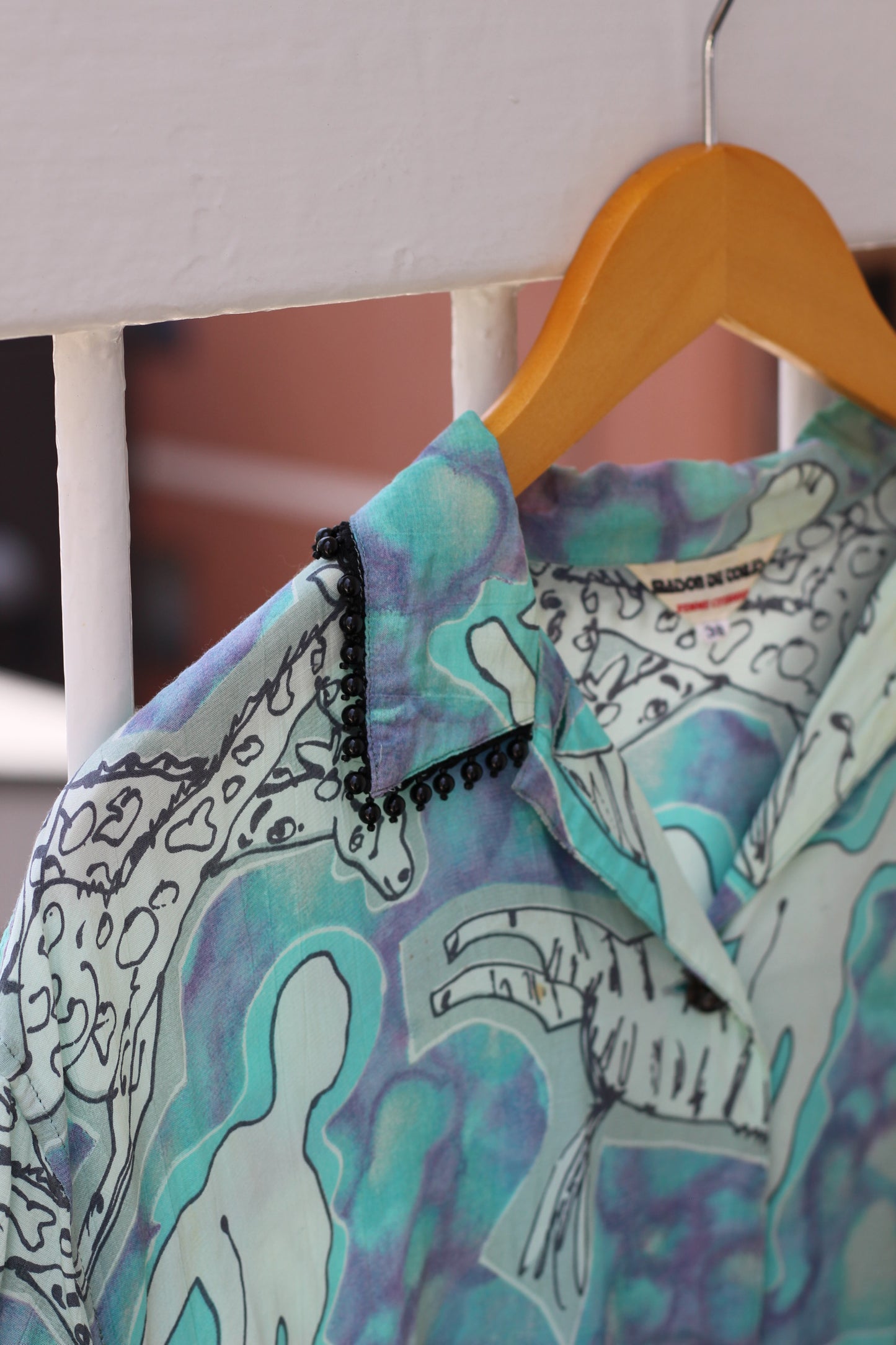 Vintage Design Short Sleeve Blouse x9点