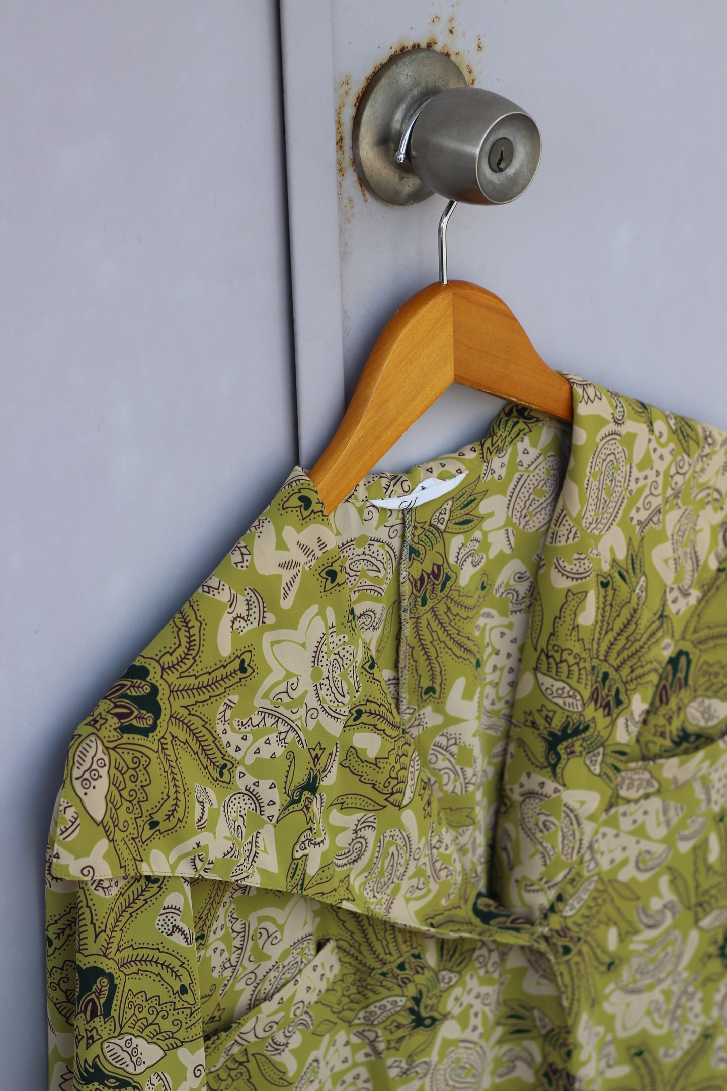 Vintage Design Short Sleeve Blouse x9点