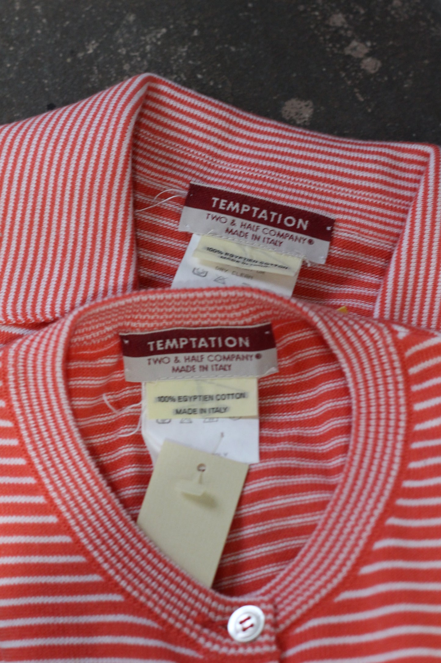 Made In Italy TEMPTATION Stripe Cut And Sew x2点