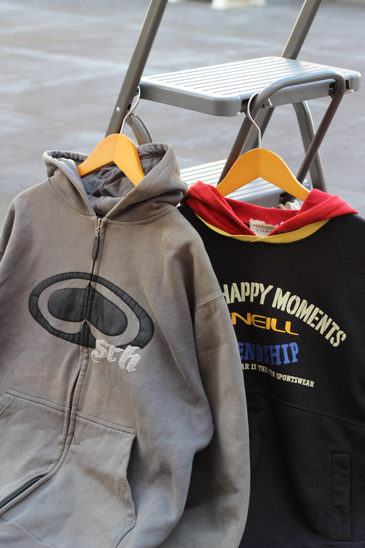 00's Y2K Style Men's Hoodie set x2点