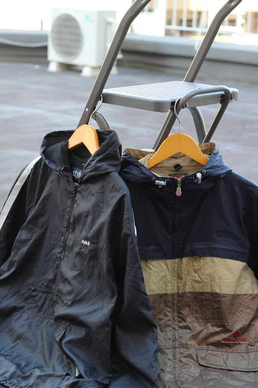 90's Men's Vintage Nylon Parka set x2点