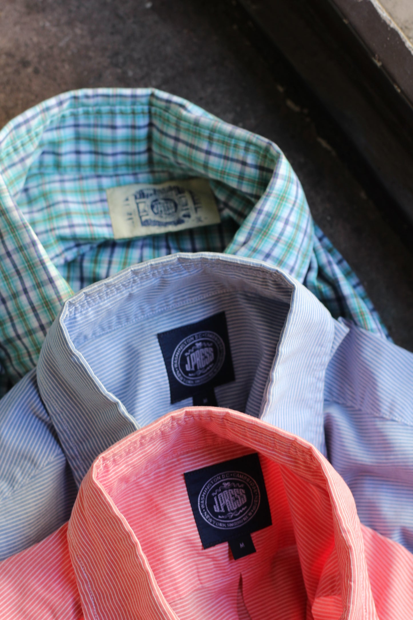 Men's American Traditional Style J.Press Long Sleeve Shirt x3点