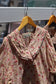 Vintage Flower Short Sleeve One-Piece x10点
