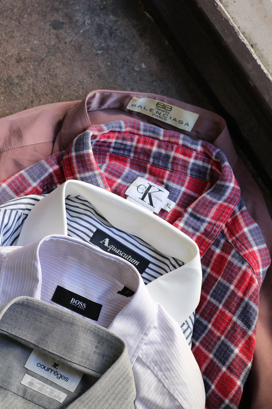 Men's Brand Long-Sleeved Shirts x7点