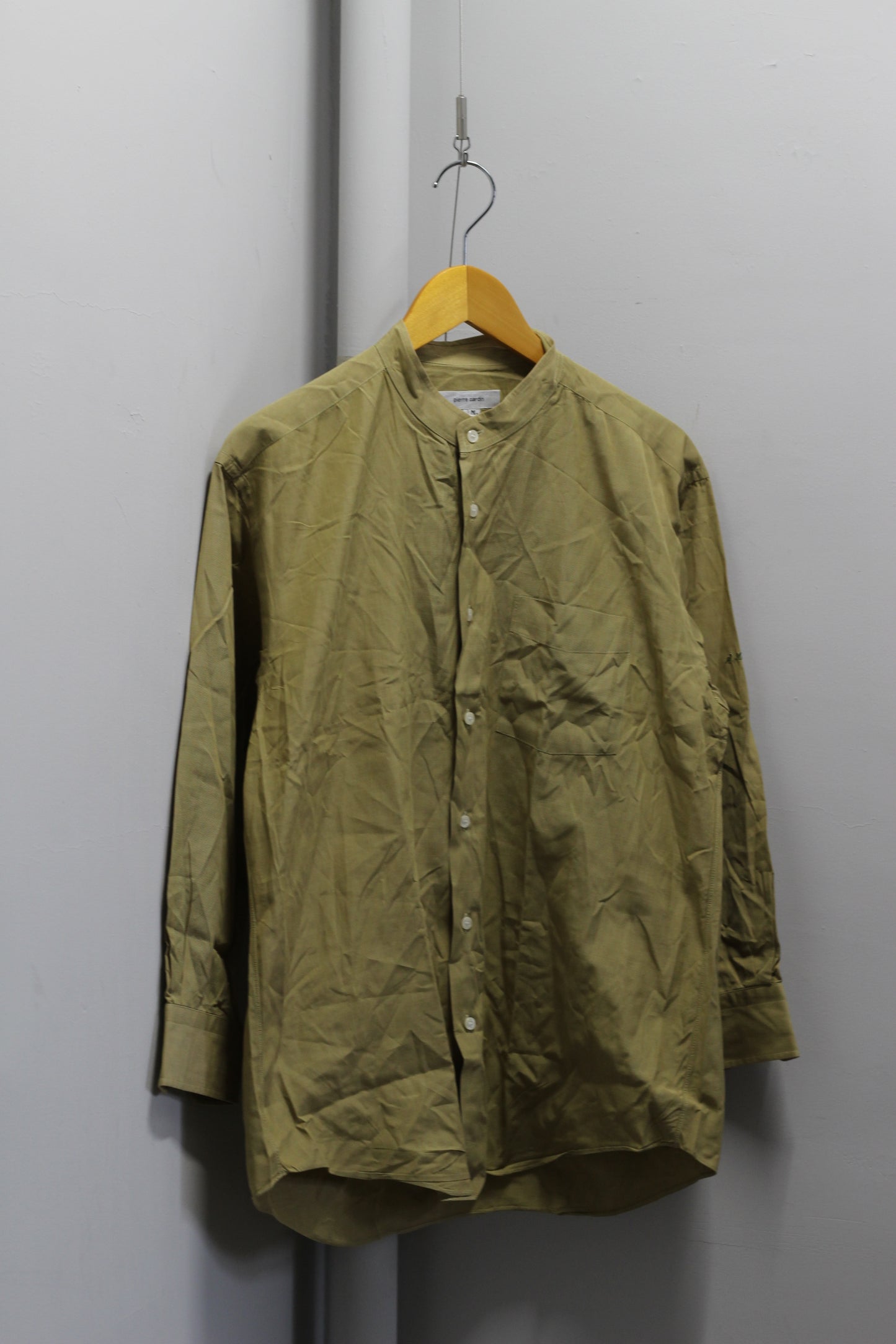 Men's Old Pierre Cardin Band Collar Shirt x2点