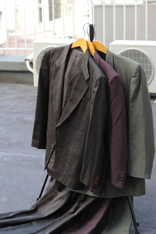 80-90's DC Brand  High-Grade Men's Set-Up set x3点